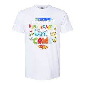 Watch Out Kindergarten Here I Come Kindergarten Gift Softstyle CVC T-Shirt