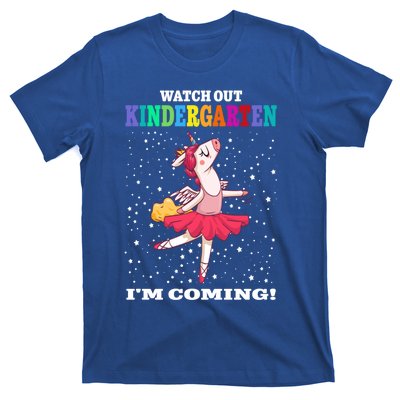 Watch Out Kindergarten Im Coming! PreKindergaten Gift T-Shirt