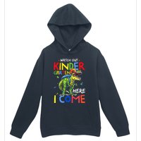 Watch Out Kindergarten Here I Come Dinosaurs Back To School Urban Pullover Hoodie