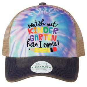 Watch Out Kindergarten Here I Come Kinder Back To School Legacy Tie Dye Trucker Hat