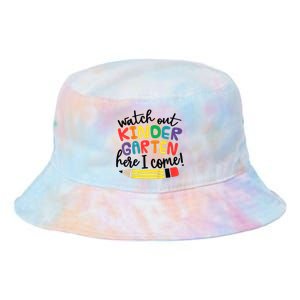 Watch Out Kindergarten Here I Come Kinder Back To School Tie Dye Newport Bucket Hat