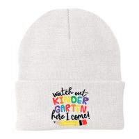 Watch Out Kindergarten Here I Come Kinder Back To School Knit Cap Winter Beanie