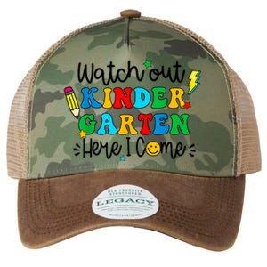 Watch Out Kindergarten Here I Come Back To School Legacy Tie Dye Trucker Hat