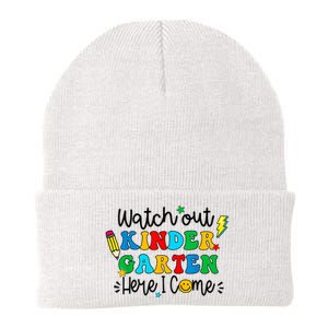 Watch Out Kindergarten Here I Come Back To School Knit Cap Winter Beanie