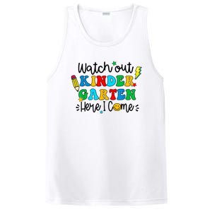 Watch Out Kindergarten Here I Come Back To School PosiCharge Competitor Tank