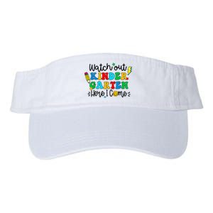 Watch Out Kindergarten Here I Come Back To School Valucap Bio-Washed Visor