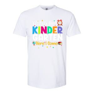 Watch Out Kindergarten Here I Come Kindergarten Gift Softstyle CVC T-Shirt