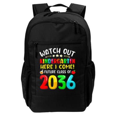 Watch Out Kindergarten Here I Come Future Class Of 2036 Kids Daily Commute Backpack