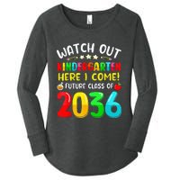 Watch Out Kindergarten Here I Come Future Class Of 2036 Kids Women's Perfect Tri Tunic Long Sleeve Shirt