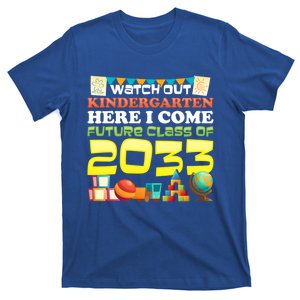 Watch Out Kindergarten Here I Come Future Class 2033 Cute Gift T-Shirt