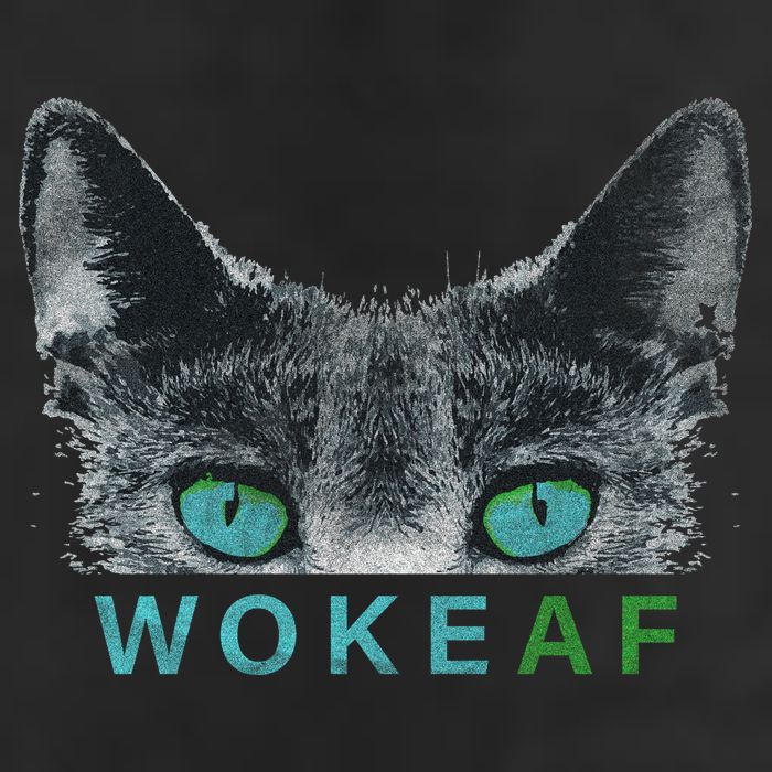 Woke AF 7 Panel Mesh Trucker Snapback Hat