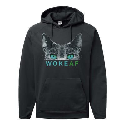 Woke AF Performance Fleece Hoodie