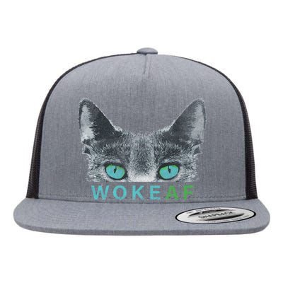 Woke AF Flat Bill Trucker Hat