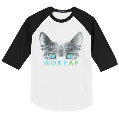 Woke AF Baseball Sleeve Shirt