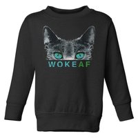 Woke AF Toddler Sweatshirt