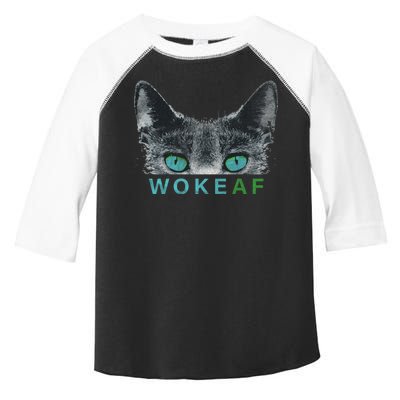 Woke AF Toddler Fine Jersey T-Shirt