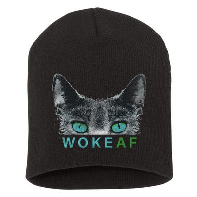 Woke AF Short Acrylic Beanie