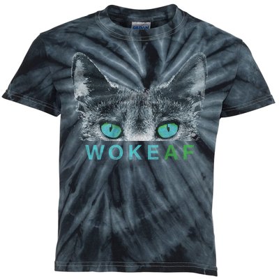 Woke AF Kids Tie-Dye T-Shirt