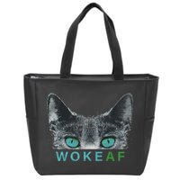 Woke AF Zip Tote Bag