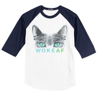 Woke AF Baseball Sleeve Shirt