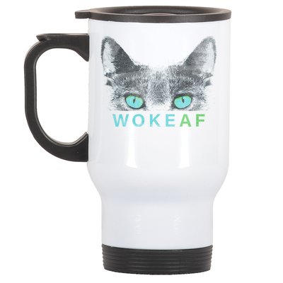 Woke AF Stainless Steel Travel Mug