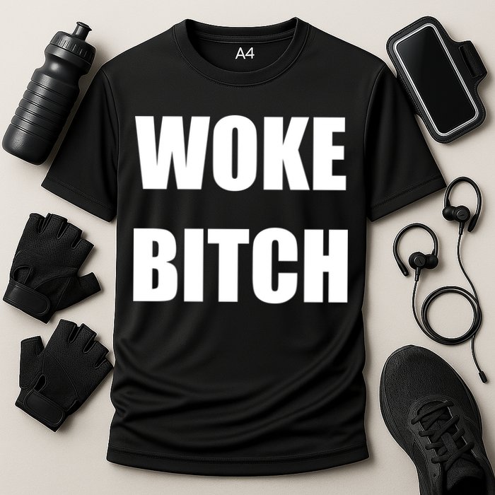 Woke Bitch Cooling Performance Crew T-Shirt