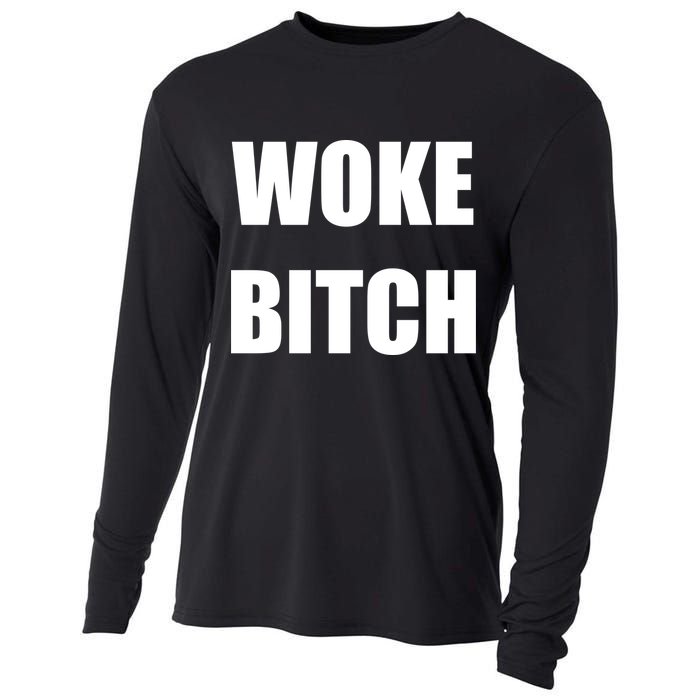 Woke Bitch Cooling Performance Long Sleeve Crew