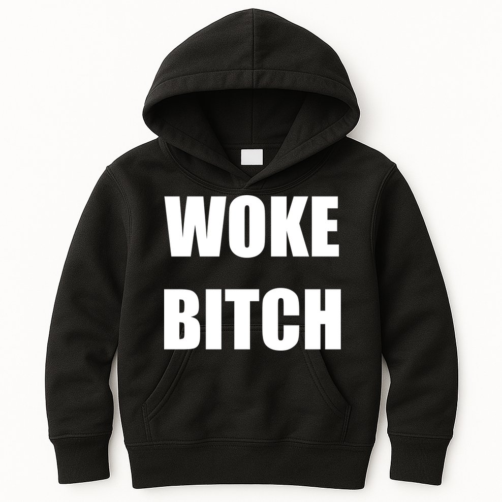 Woke Bitch Kids Hoodie