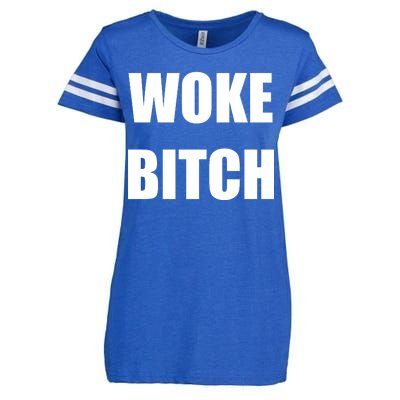 Woke Bitch Enza Ladies Jersey Football T-Shirt