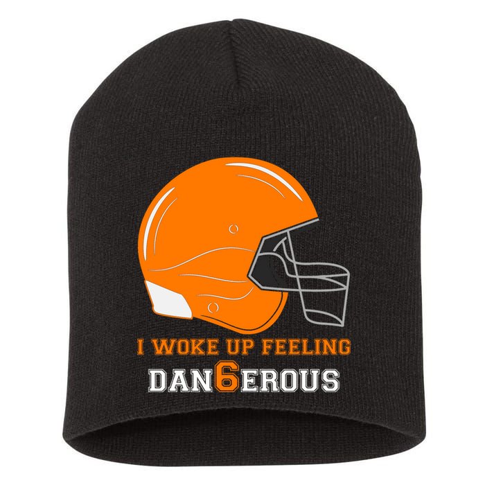 Woke Up Feeling Dan6erous (Dangerous) Short Acrylic Beanie