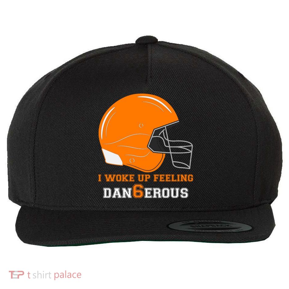 Woke Up Feeling Dan6erous (Dangerous) Wool Snapback Cap