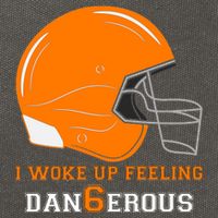 Woke Up Feeling Dan6erous (Dangerous) Cotton Canvas Backpack