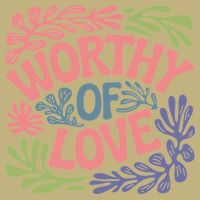 Worthy Of Love Inspirational Floral Pattern Long Sleeve Shirt