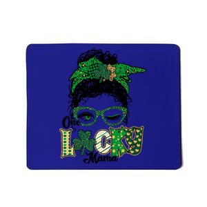 Wo One Lucky Mama St Patricks Day Mom Mother Shamrock Gift Mousepad