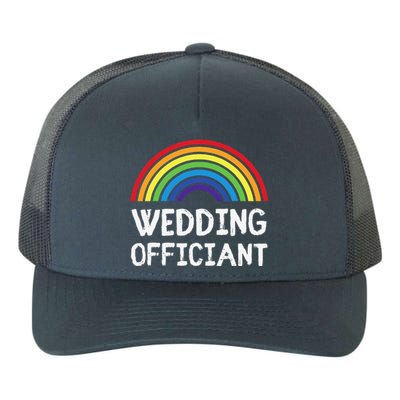 Wedding Officiant Lgbt Lesbian Gay Wedding Marriage Ceremony Yupoong Adult 5-Panel Trucker Hat