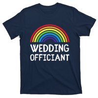 Wedding Officiant Lgbt Lesbian Gay Wedding Marriage Ceremony T-Shirt