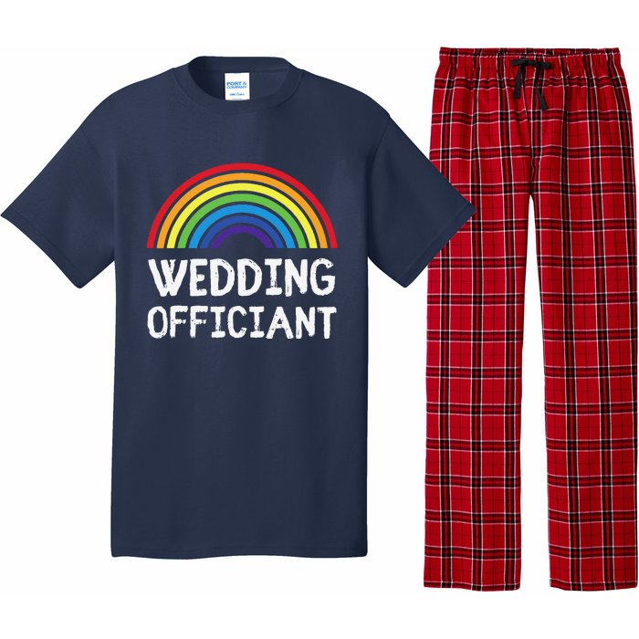 Wedding Officiant Lgbt Lesbian Gay Wedding Marriage Ceremony Pajama Set