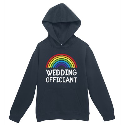 Wedding Officiant Lgbt Lesbian Gay Wedding Marriage Ceremony Urban Pullover Hoodie