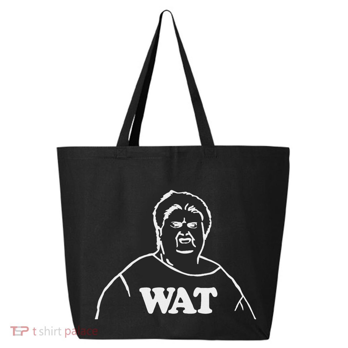 Wat! Old Lady Meme Wat What Funny Meme 25L Jumbo Tote