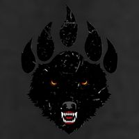 Wolf Claw Imprint Face Cool Comfort Performance Bucket Hat