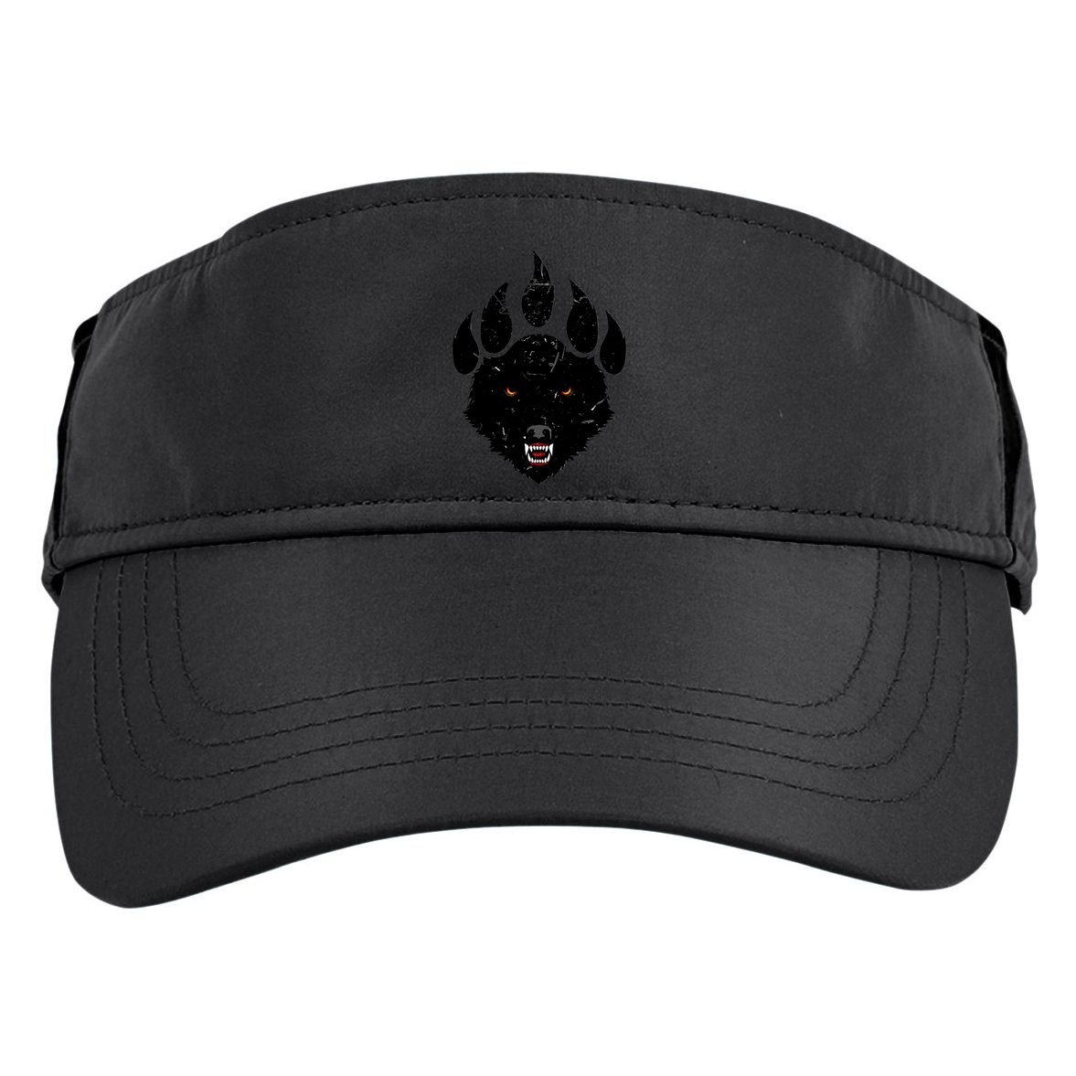 Wolf Claw Imprint Face Adult Drive Performance Visor