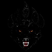 Wolf Claw Imprint Face Cropped Pullover Crew