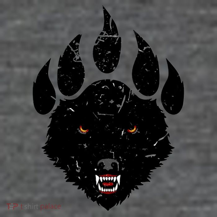 Wolf Claw Imprint Face Button