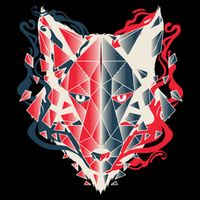 Wolf Head Polygonal Flatbill Hat