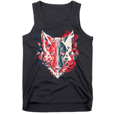 Wolf Head Polygonal Tank Top