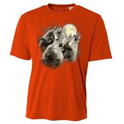 Wolf Howl Cooling Performance Crew T-Shirt