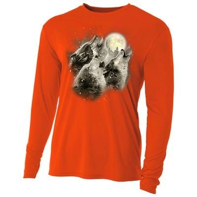 Wolf Howl Cooling Performance Long Sleeve Crew