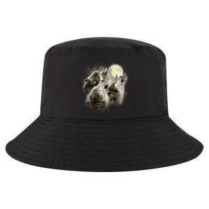 Wolf Howl Cool Comfort Performance Bucket Hat