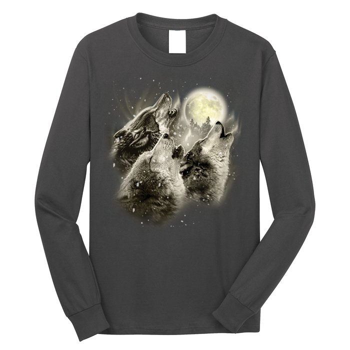 Wolf Howl Long Sleeve Shirt