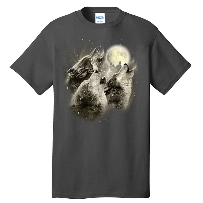 Wolf Howl Tall T-Shirt